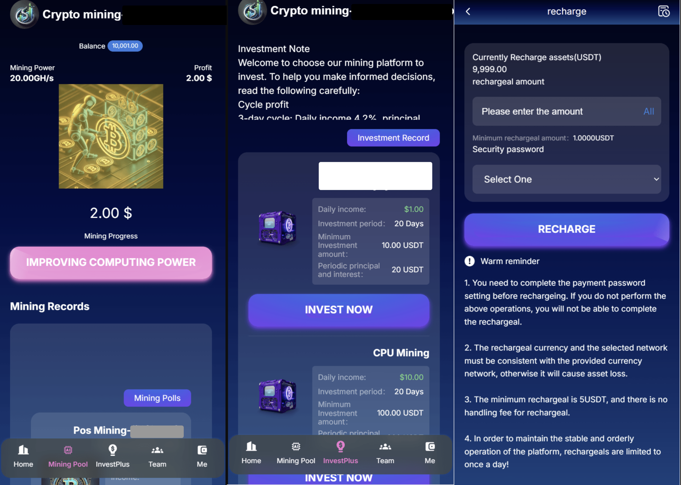 英文投资理财源码挖矿源码投资理财系统源码-Code研界