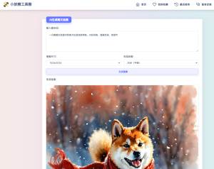 适用于彩虹工具箱程序的AI生成图文绘画插件工具-Code研界