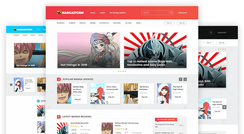 Madara 2.2.2.1主题源码 | 响应式WordPress漫画小说主题模板-Code研界