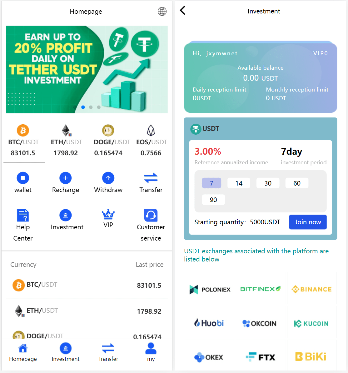 多国语言版_USDT虚拟币投资理财系统源码/海外区块链投资理财源码-Code研界